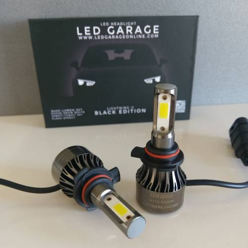 Led Garage Lightning II Black Edition 9012 Hir2 - 0