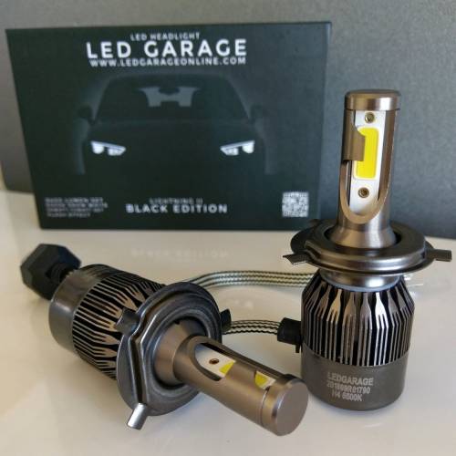 Led Garage Lightning II Black Edition H4 - 0